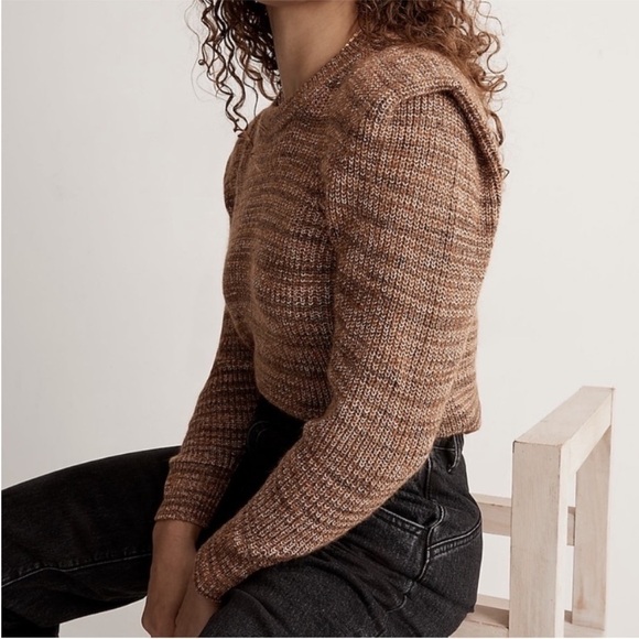 Madewell Prentiss Space Dyed Autumn Pullover Sweater Size XS - Picture 2 of 12